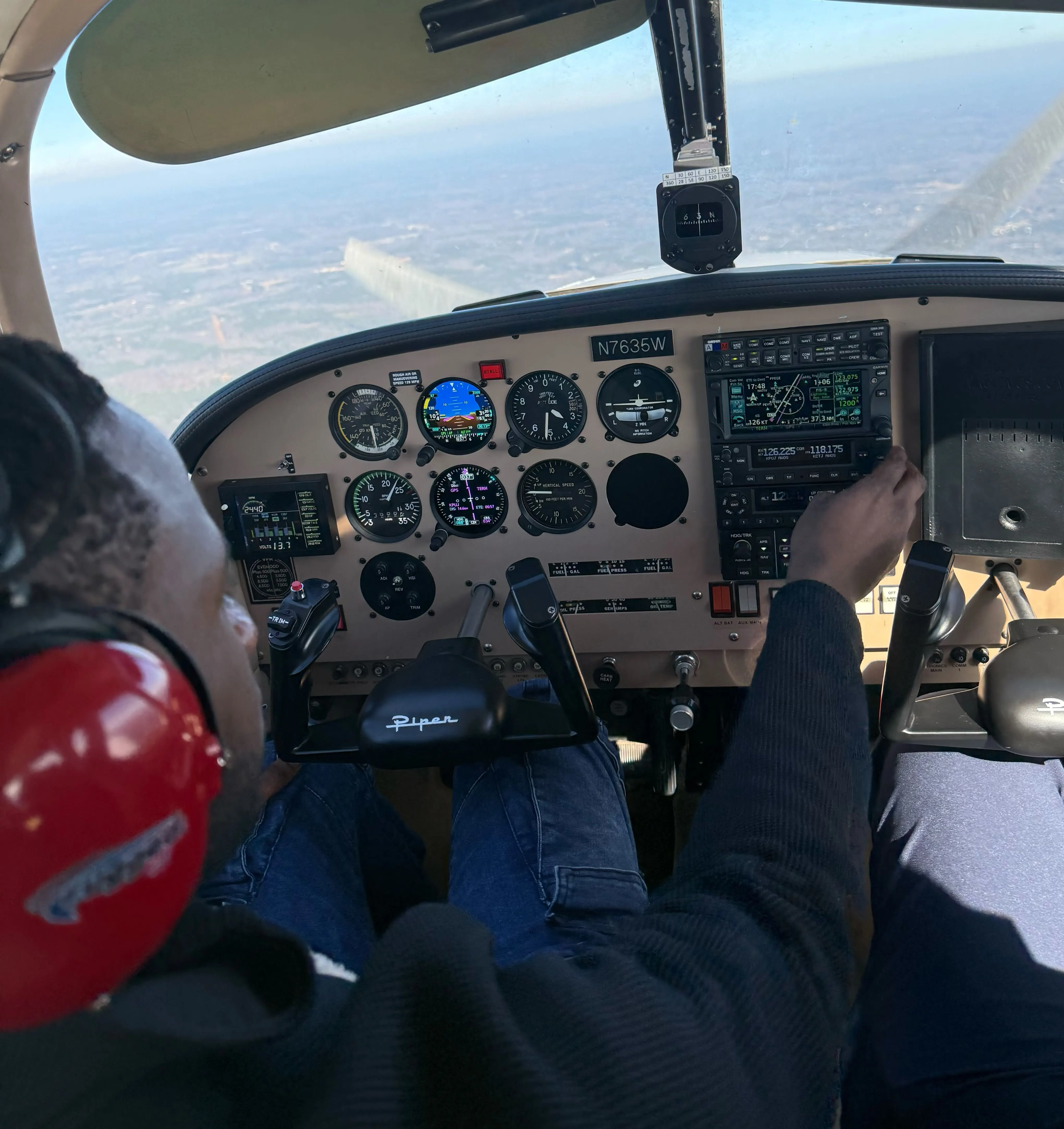 Discovery flight experience at Dependable Aviation
